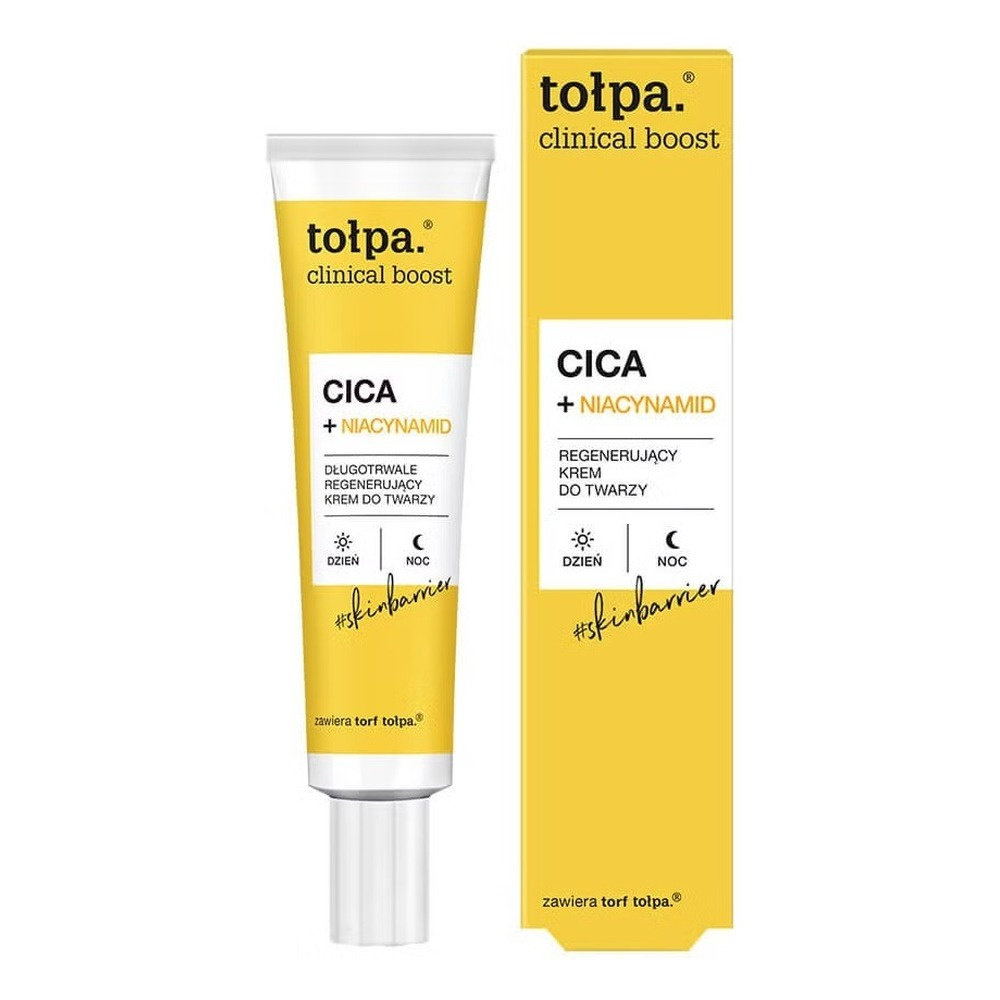 Tolpa Clinical Boost Cica Regenerujący Krem do Twarzy z CICA 40ml Best Before 31.12.26