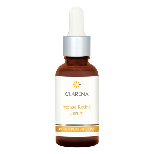 Clarena Power Pure Vit C Line Intense Retinol & Hyaluronic Acid Intensive Serum with Retinol for Skin with Discolorations 30ml