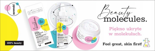 Bielenda Beauty Molecules Łagodny Synbiotyczny Płyn Micelarny dla Skóry Odwodnionej i Wrażliwej 500ml Best Before 31.10.26