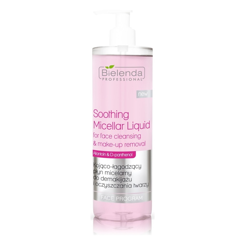 Bielenda Professional Soothing Micellar Fluid for Make-up Removal and Facial Cleansing 500ml