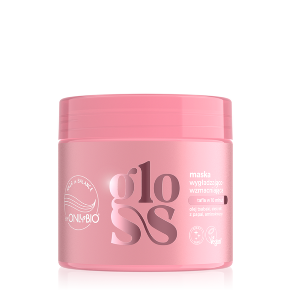 OnlyBio Hair in Balance Gloss Smoothing Strengthening Mask 280ml