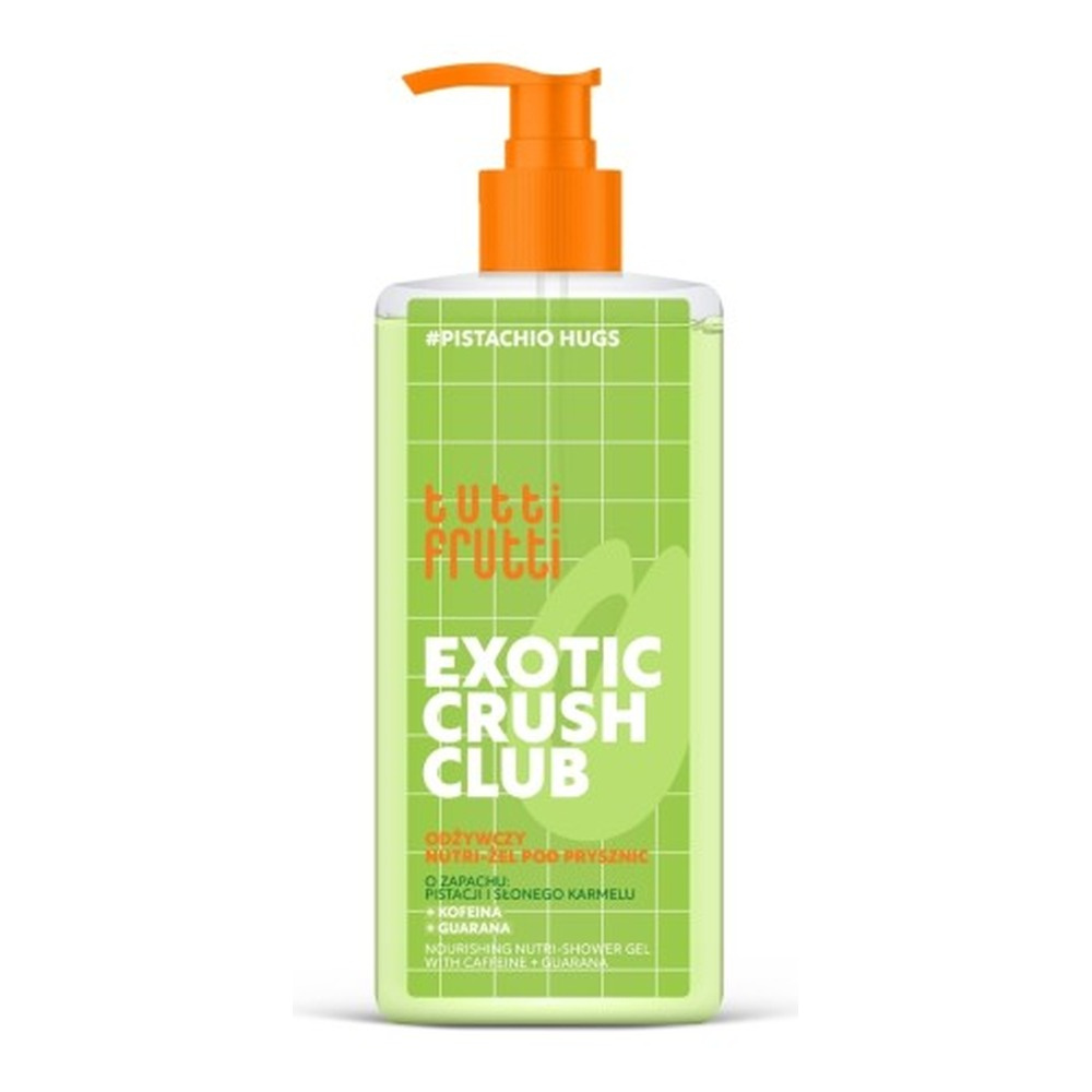 Tutti Frutti Exotic Crush Club Odżywczy Żel pod Prysznic #PistachioHugs 400ml