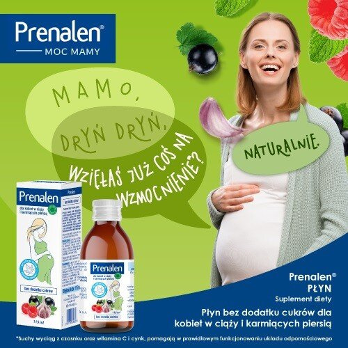 Prenalen Syrop Przeziębienie dla Kobiet w Ciąży i Karmiących Piersią 115ml