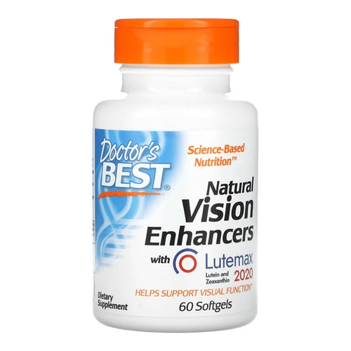 Doctor's Best Natural Vision Enhancers Softgels 60 softgels