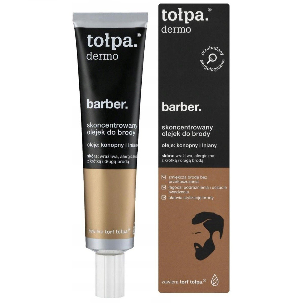 Tolpa Dermo Barber Olejek do brody w żelu 40ml