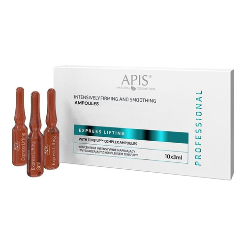 Apis Professional Express Lifting Koncentrat Intensywnie Napinający i Liftingujący z Kompleksem Tens Up 10x3 ml 