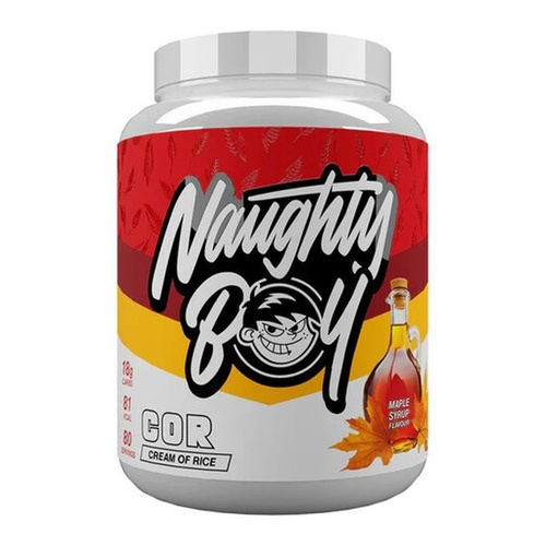 Naughty Boy Cream of Rice Maple Syrup Carbohydrate Source for Energy Support 2000g