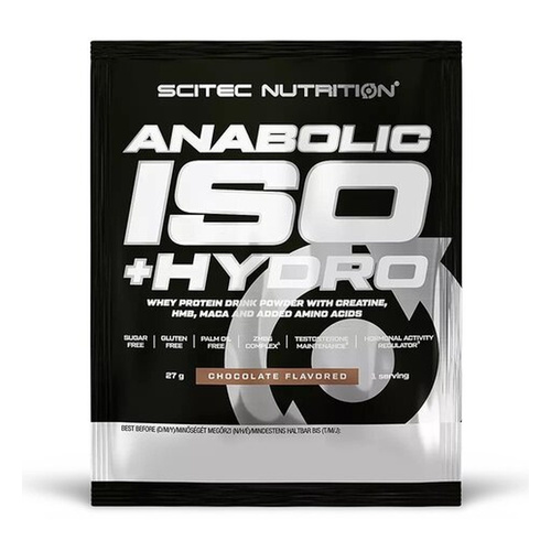SciTec Anabolic Iso + Hydro Whey Isolate & Hydrolysate Protein Chocolate 27g