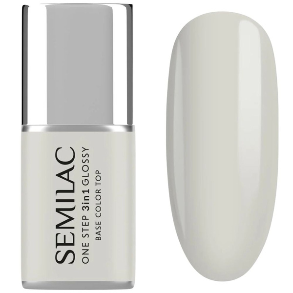 Semilac One Step 3in1 Hybrid Gel Polish S110 The White 7ml