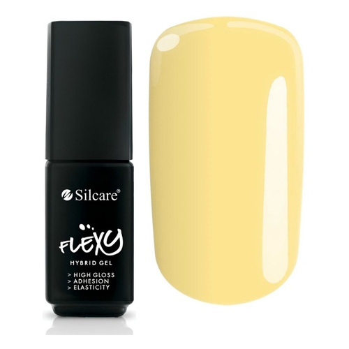 Silcare Flexy UV/LED Hybrid Nail Polish 102 Pastel Vanilla 4.5g