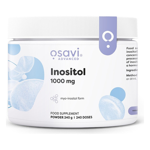 Osavi Inositol Powder 1000mg For Metabolic Health and Hormonal Balance 240g