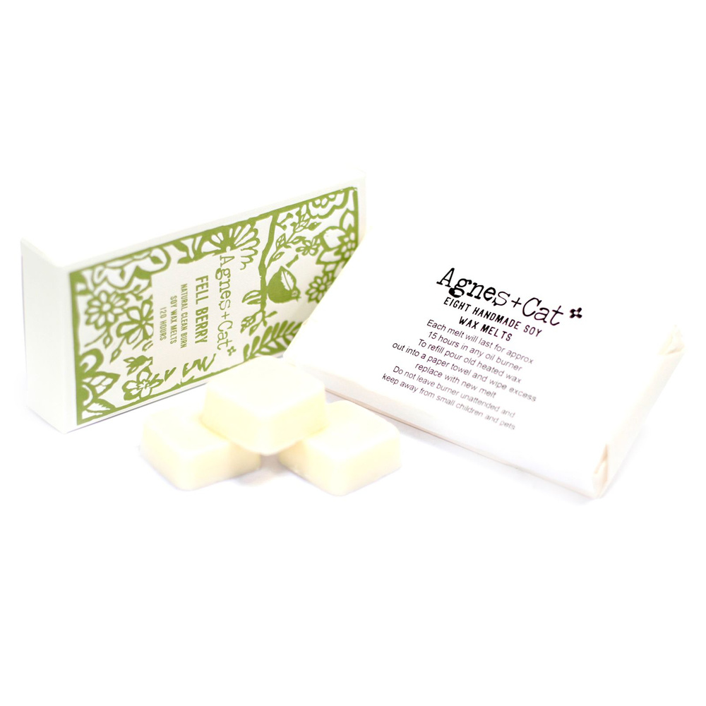 Agnes + Cat Box of 8 Wax Melts - Fell Berry
