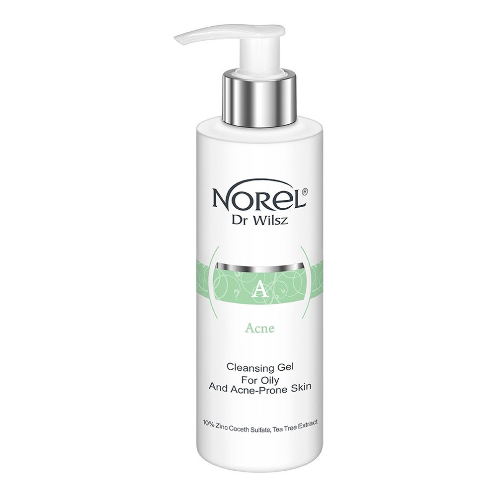 Norel Acne Żel Oczyszczający do Twarzy dla Skóry Tłustej i Tradzikowej 200ml