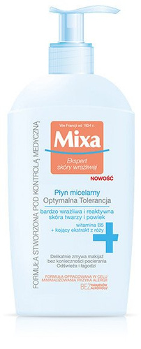 MIXA Micellar liquid for face makeup remover optimal tolerance 200ml