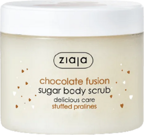 Ziaja Chocolate Mishmash Caramelized Sugar Peeling for All Skin Types 300ml