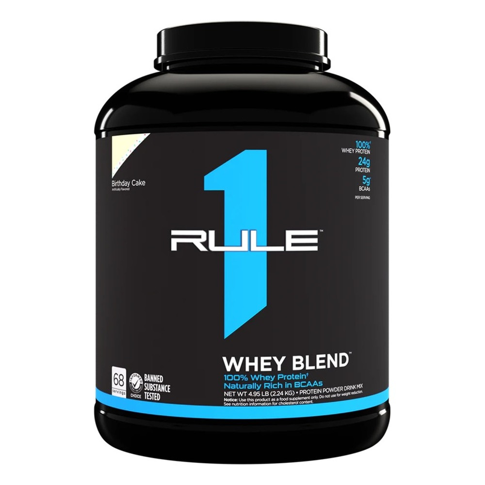 Rule One R1 Whey Blend, Birthday Cake - 2240g
