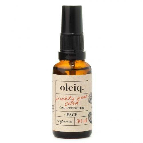 Oleiq Organic Prickly Pear Seed Cold Pressed Oil for Dry Mature and Sensitive Skin 30ml