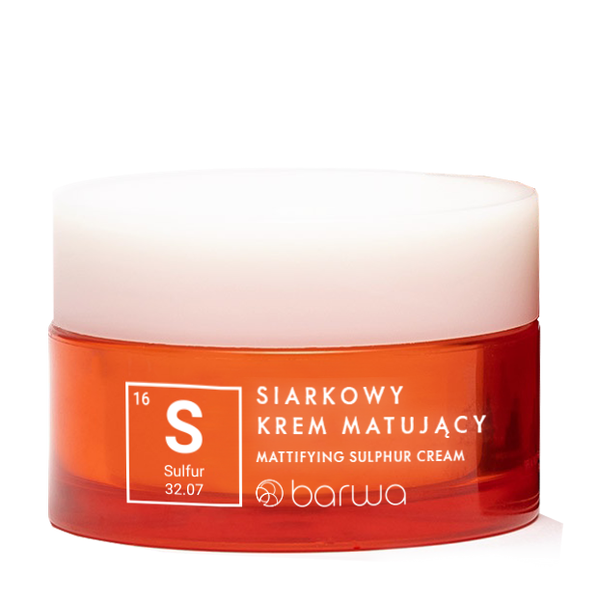 Barwa Siarkowa Anti-Acne Siarkowy Krem Matujący 50ml