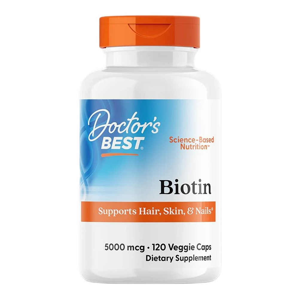 Doctor's Best Biotyna, 5000mcg Kapsułki 120 kapsułek