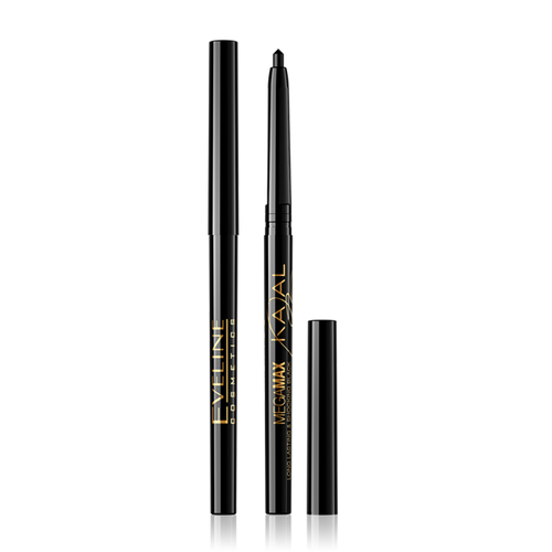 Eveline Mega Max Kajal Eye Pencil Black 1 Piece