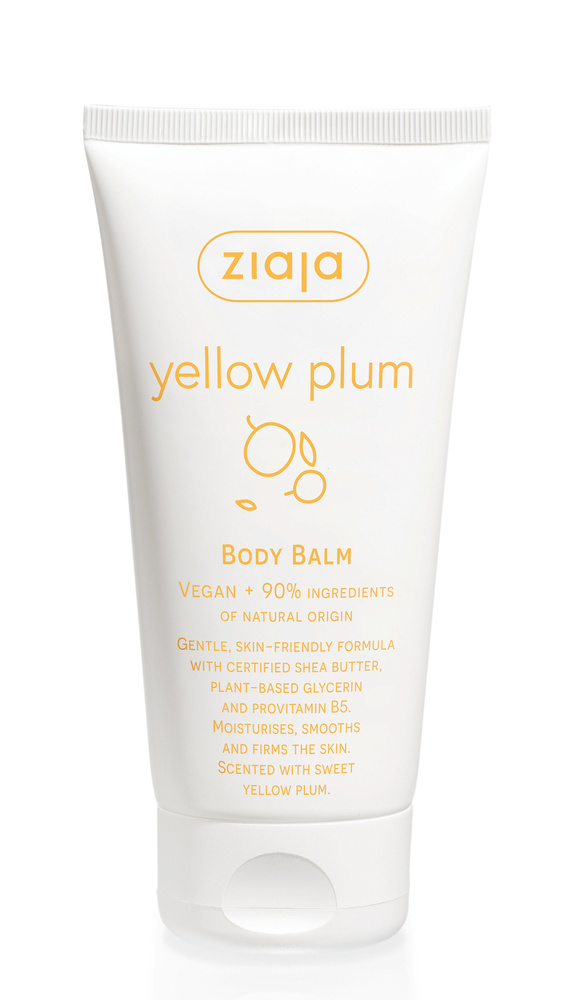 Ziaja Juicy Skin Care Body Balm Yellow Plum 160ml
