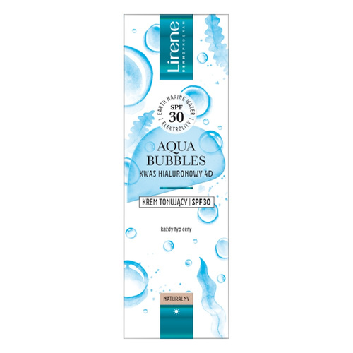 Lirene Aqua Bubbles Light Tinted Cream SPF30 for All Skin Types 30ml