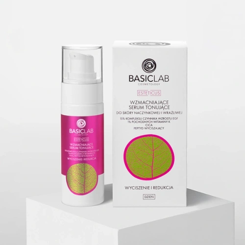 BasicLab Strengthening Tinted Serum for Couperose Skin 30ml