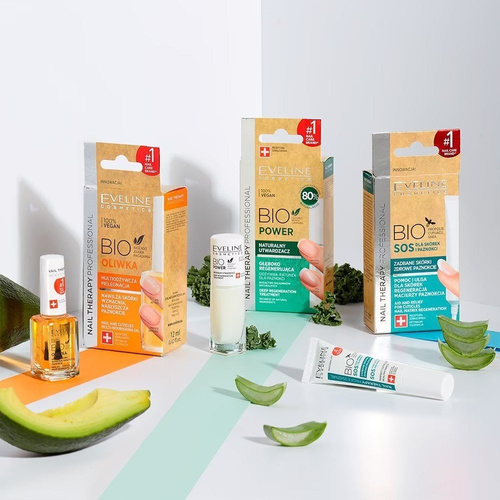 Eveline Nail Therapy Proffesional Bio Odżywka Sos dla Skórek i Paznokci 12ml