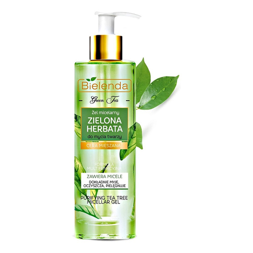 Bielenda Green Tea Oczyszczający Żel Micelarny do Cery Mieszanej 200ml