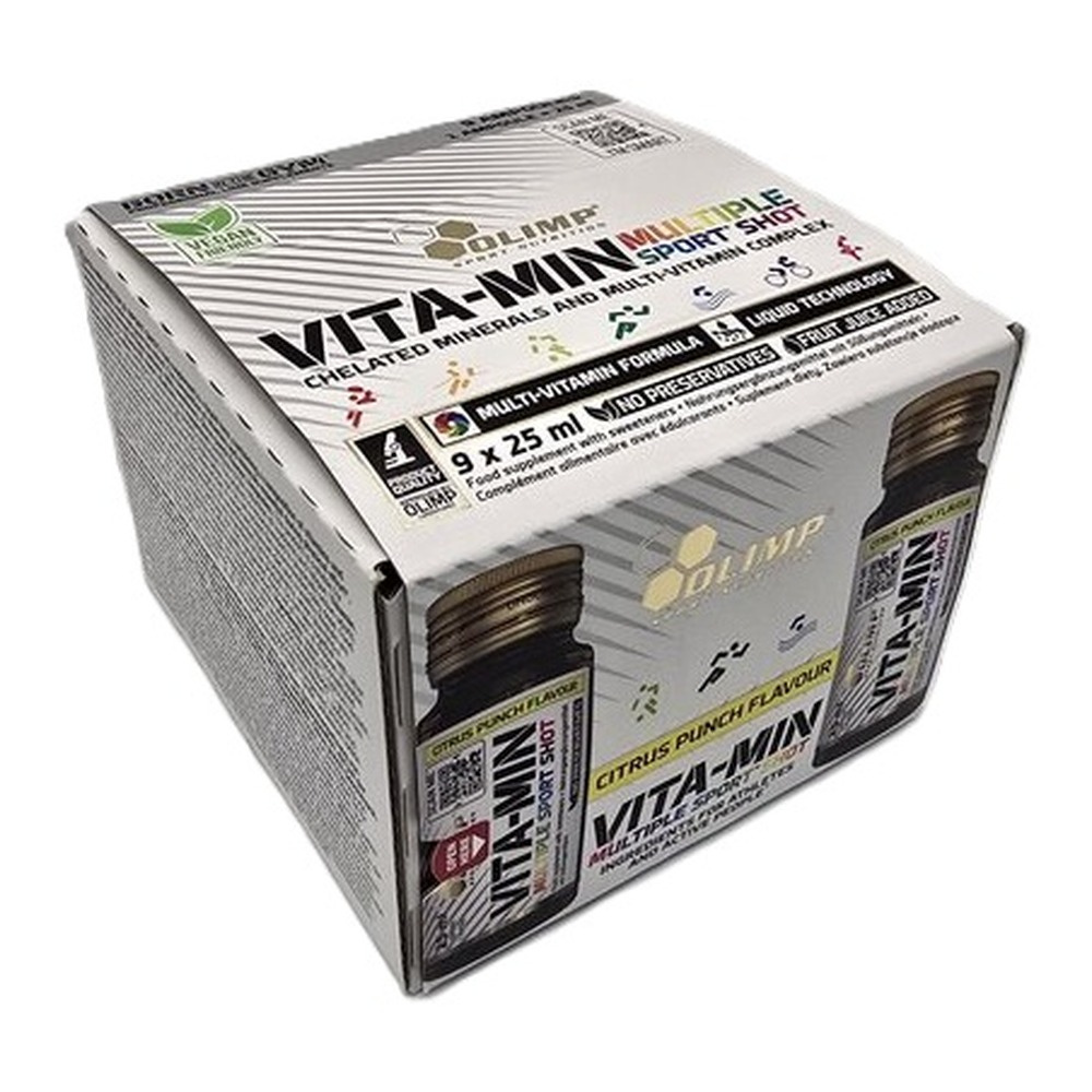 Olimp Nutrition Vita-Min Multiple Sport Shot Citrus Punch 9x25ml