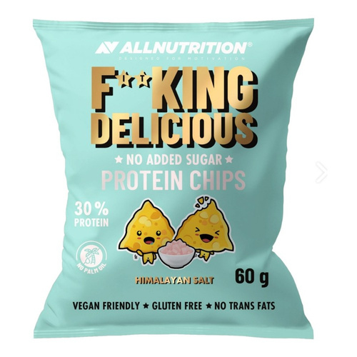 Allnutrition Fitking Delicious Protein Chips Sól Himalajska 60g