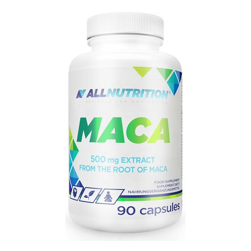 Allnutrition Maca 500mg Ekstrakt z Pieprzycy Peruwiańskiej na Poprawę Optymalnej Wytrzymałości 90 Kapsułek
