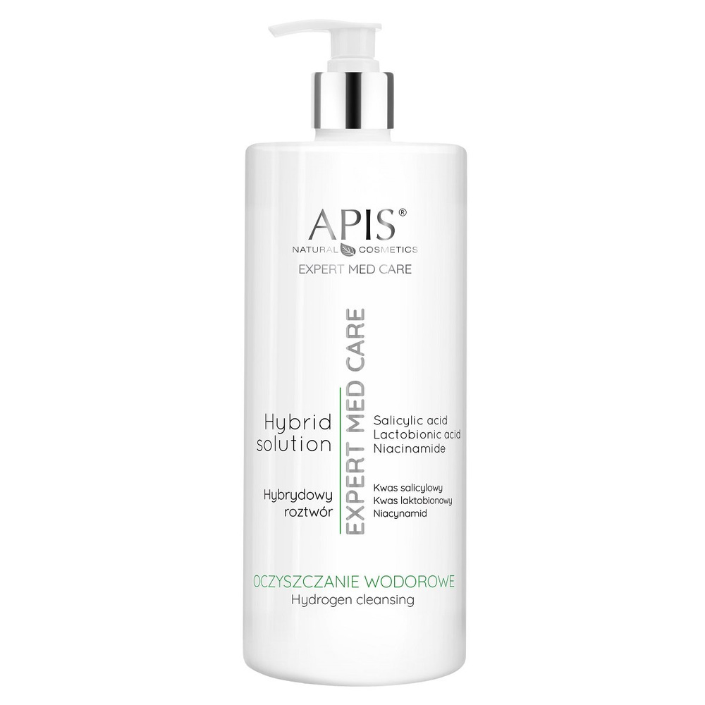Apis Expert Med Hydrogen Solution with Salicylic Lactobionic Acid and Niacinamide 1000ml