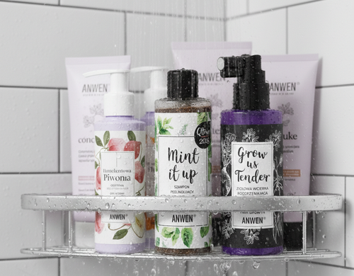 Anwen Mint It Up Oczyszczający Szampon Peelingujący z Mocznikiem 200ml