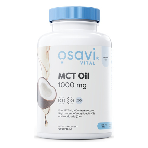 Osavi MCT Oil 1000mg from Coconut 120 Softgels