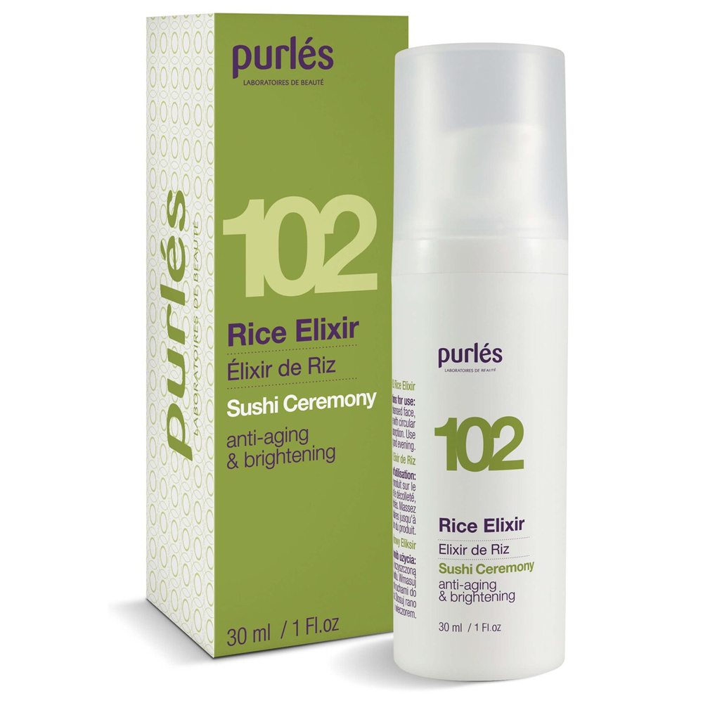Purles 102 Sushi Ceremony Rice Elixir for All Skin Types 30ml 