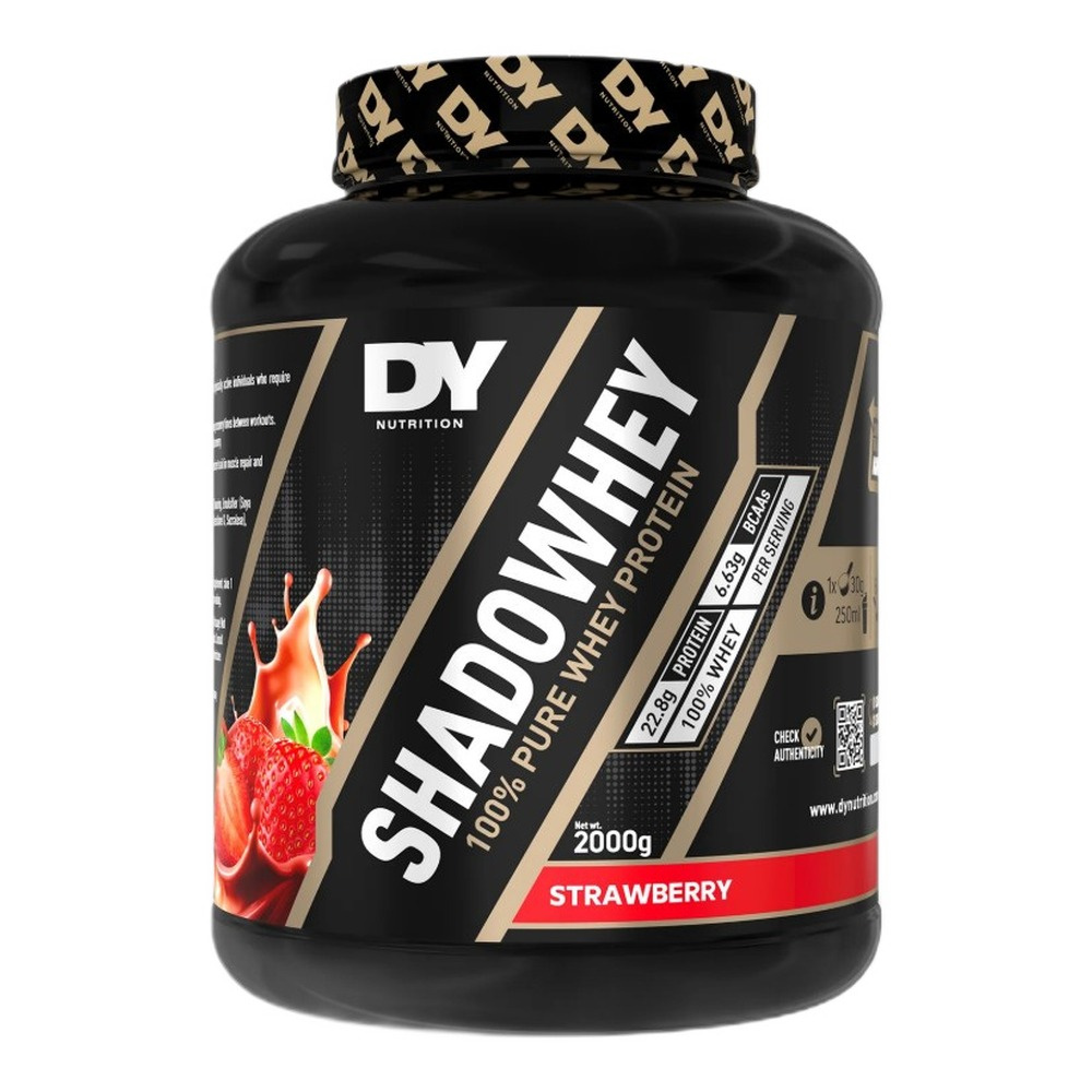 Dorian Yates ShadoWhey 100% Pure Whey Protein, Strawberry 2000g