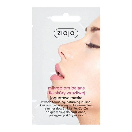 ZIAJA Microbiom Balance, face mask for sensitive skin, 7ml (sachet)