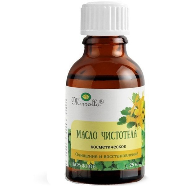 Mirrolla Oil of Celandine SWALLOW GREEN, 25ml