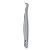 Staleks Pro Expert 44 Type 12 Eyelash Tweezers L-Shaped 65° With Fiber Tips 1pc