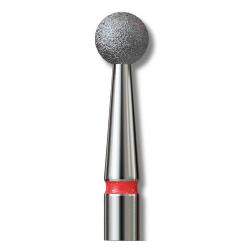 IQ Nails Diamentowy Frez do Paznokci w Kształcie Kuli Drobny 4mm 001.514.040 1 Sztuka