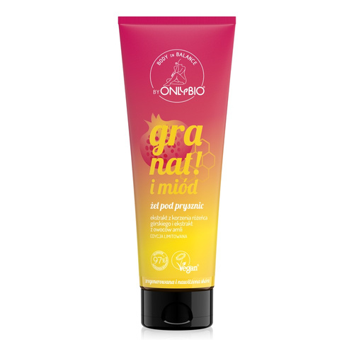 OnlyBio Body in Balance Limited Edition Żel pod Prysznic Granat i miód 200ml