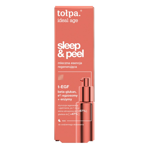 Tołpa IDEAL AGE Sleep&peel regenerating milky essence, 70ml