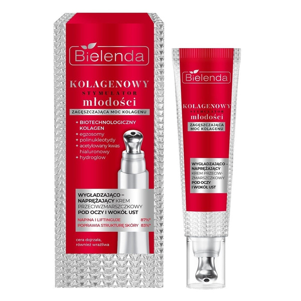 Bielenda Collagen Youth Stimulator Wygładzająco-Ujędrniający Krem pod Oczy15ml