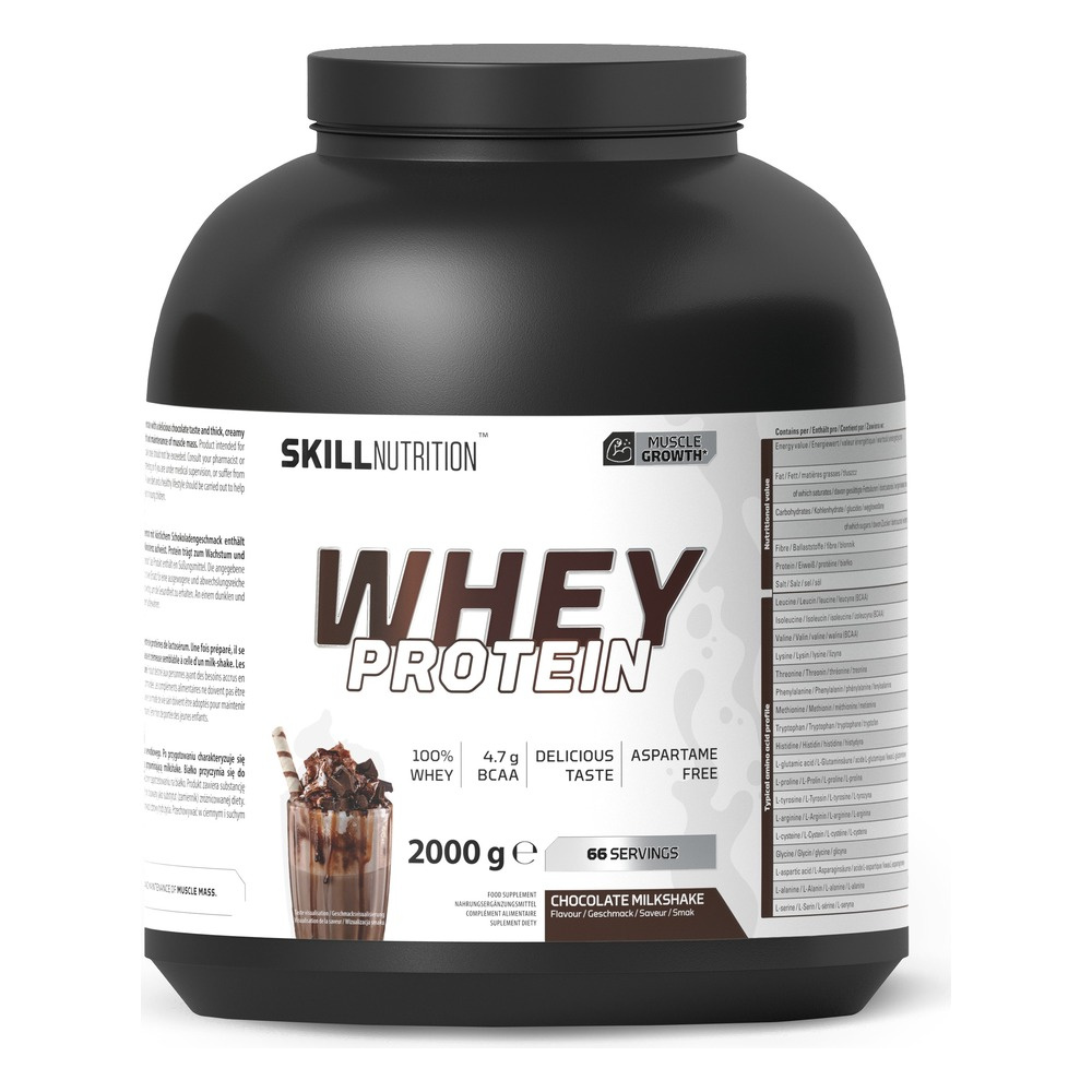 Skill Nutrition Whey Protein WPC 80 Chocolate Milkshake 2000g