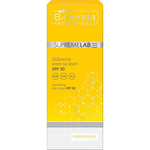 Bielenda Professional Supremelab Barrier Renew Odżywczy Krem SPF 30 dla Skóry Suchej i Odwodnionej na Dzień 50ml