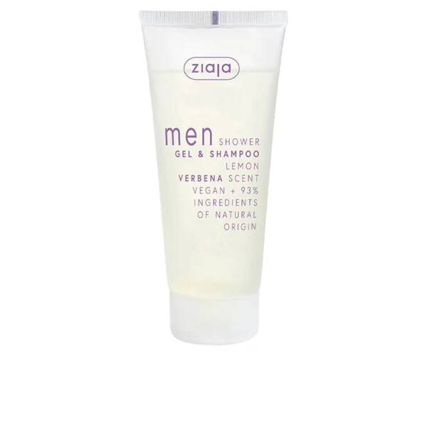 Ziaja Men Shower Gel And Shampoo Lemon Verbena 200ml Best Before 31.10.25