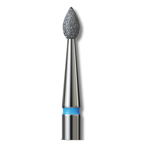 IQ Nails Diamentowy Frez do Paznokci w Kształcie Płomienia Średnio Drobny 1,8mm 243.524.018 1 Sztuka