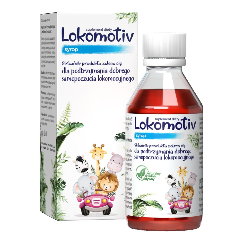 Lokomotiv Syrop dla Dzieci Komfort Podróży 130ml