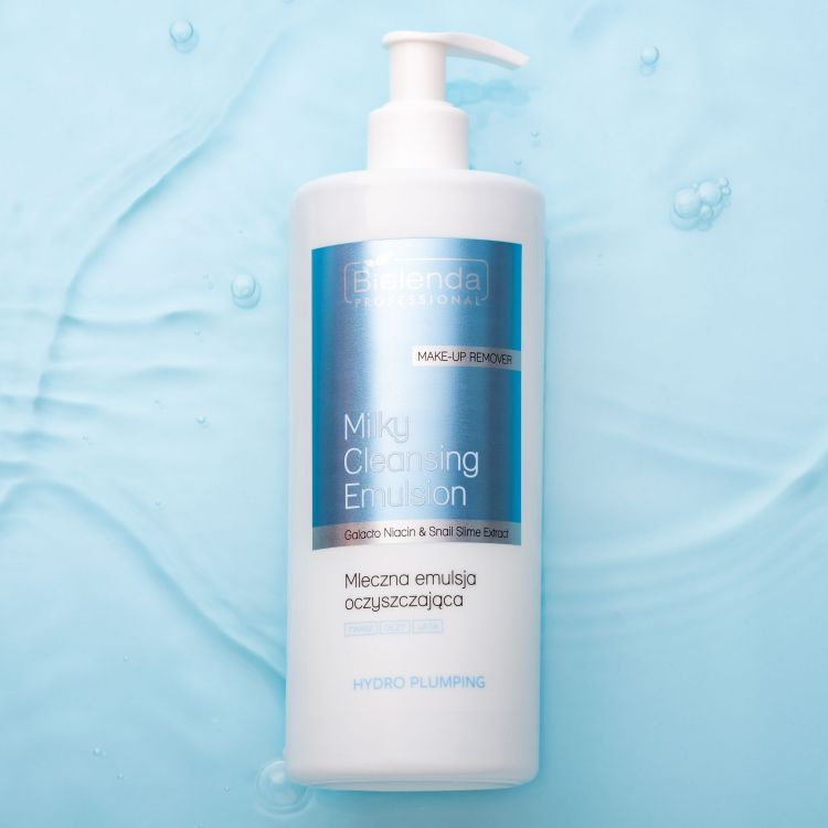 Bielenda Professional Hydro Plumping Mleczna Emulsja do Mycia Twarzy 500ml